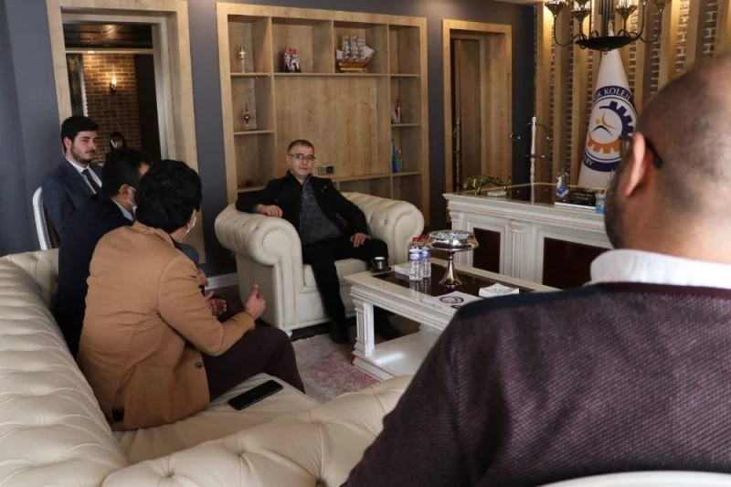 STSO Başkanı Bucak, Aksaray Teknokent Kolejinde
