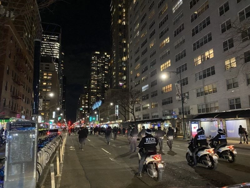 Amerika’daki Protestolara New York’tan tepki
