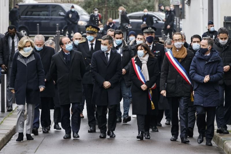 Fransa’da Charlie Hebdo saldırısının 6. yıldönümü için tören düzenlendi
