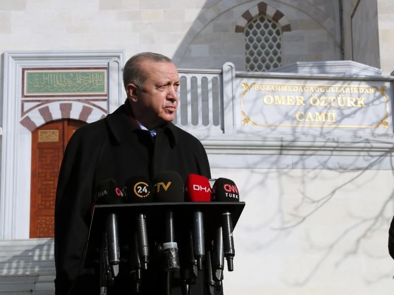 Cumhurbaşkanı Erdoğan ABD’deki kanlı kongre baskını ile ilgili, 