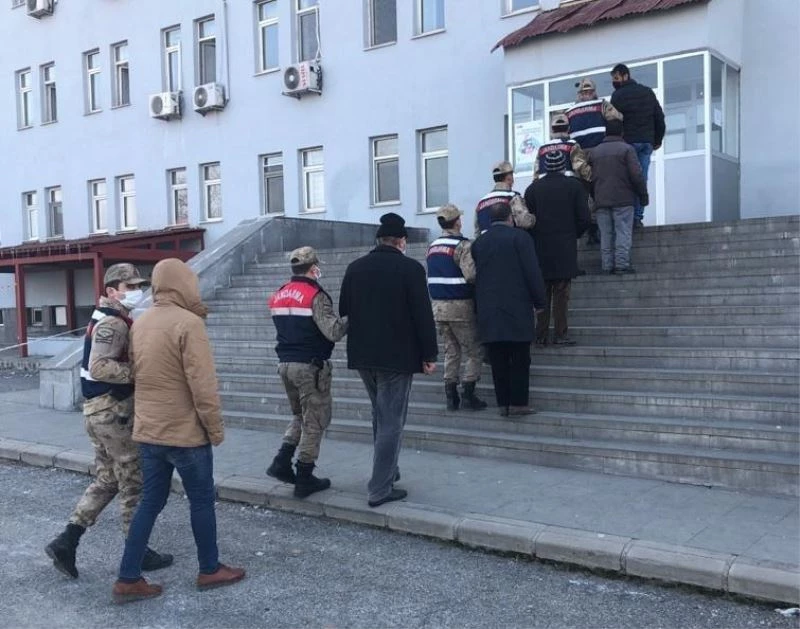 Terörist cenazesinde propaganda yapan 7 kişi gözaltına alındı
