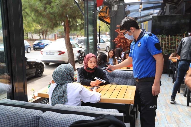 Pamukkale Belediyesi zabıtasından HES kodu denetimi
