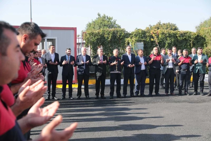 Beyazgül itfaiye erleri ile bir araya geldi
