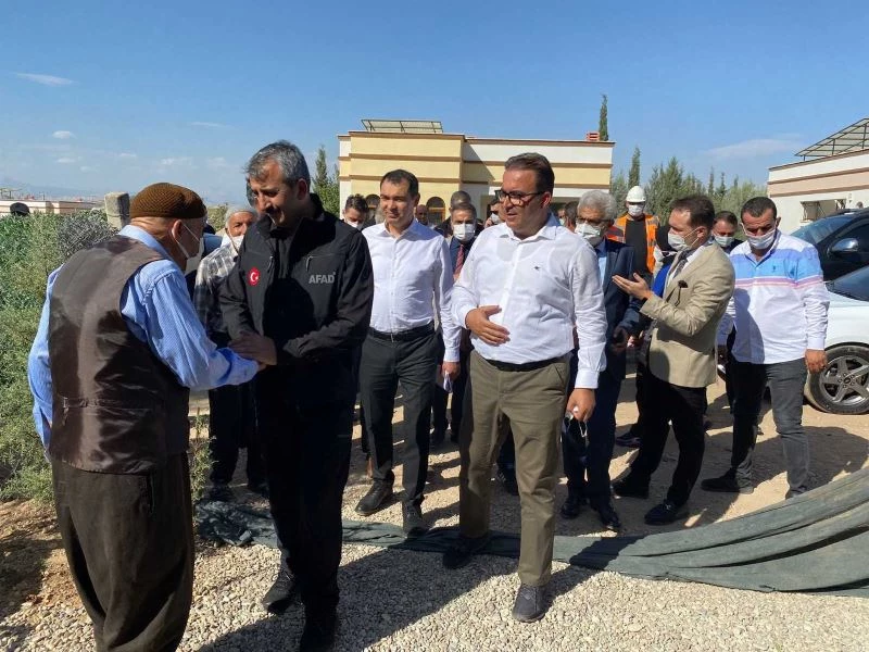 AFAD Başkanı Sezer Adıyaman’da ki afet konutlarını inceledi
