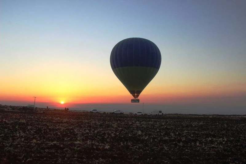 Göbeklitepe’de ticari balon turları yeniden başladı
