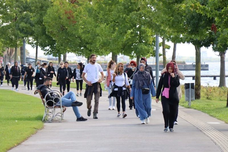 Avrupa Spor Haftası sabah yürüyüşüyle tamamlandı
