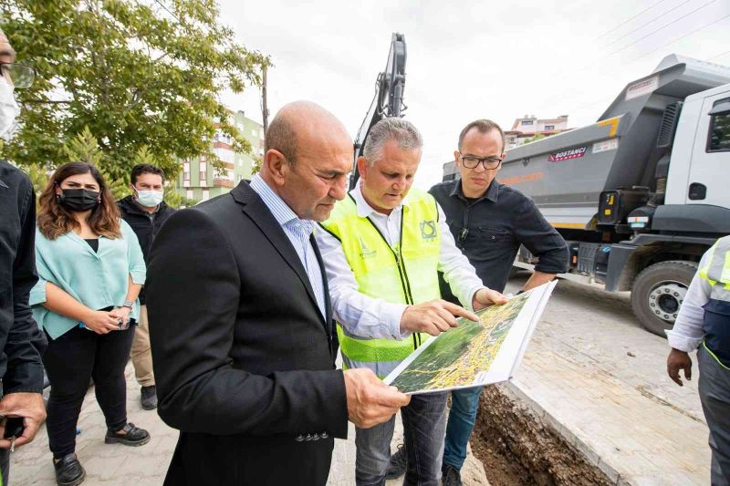 Başkan Soyer İZSU’nun 120 milyon liralık yatırımlarını inceledi
