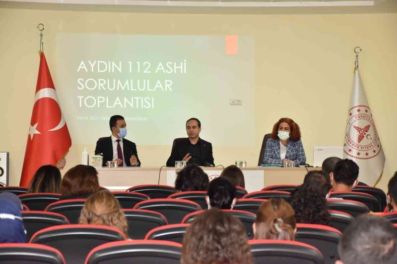 Aydın’da ’Acil Sağlık Hizmetleri İstasyonları Genel Değerlendirme Toplantısı’ gerçekleştirildi

