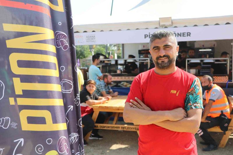 Adana lezzet festivaline damga vurdu 