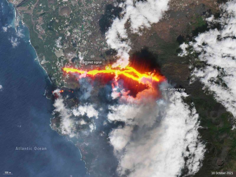 La Palma’da 700’den fazla kişi için tahliye emri
