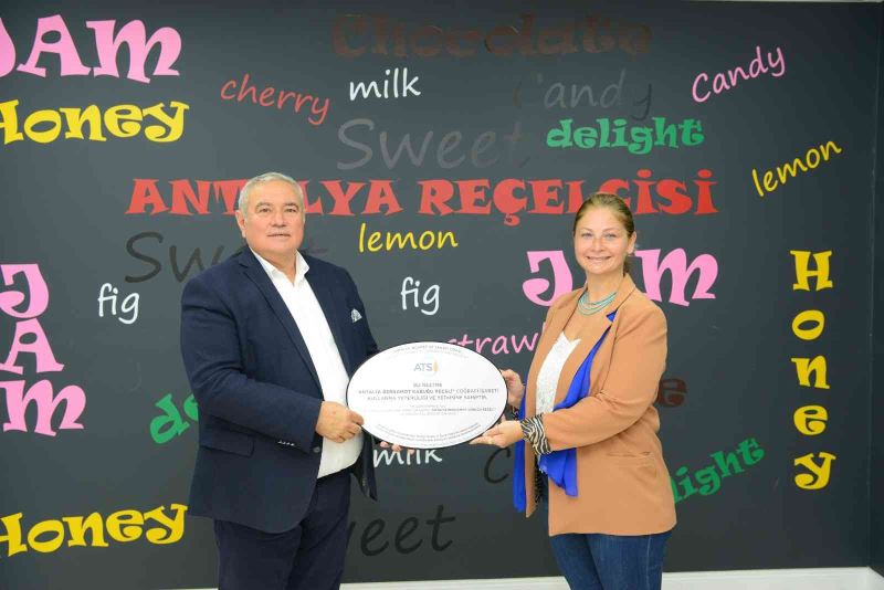 ATSO’dan Antalya’nın lezzet markalarına coğrafi işaret belgesi
