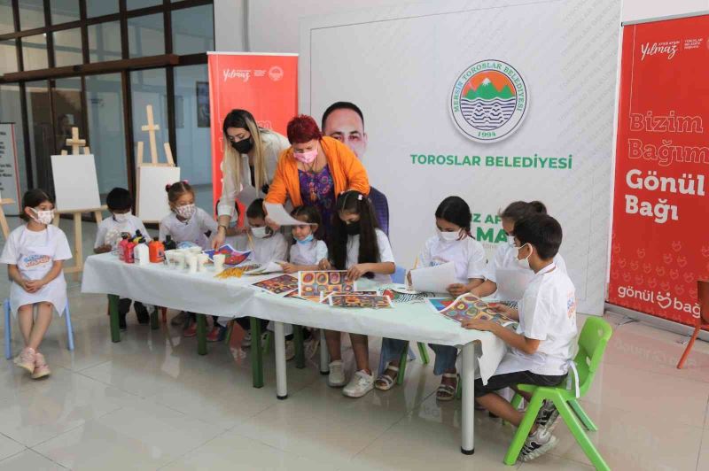 Toroslar Belediyesi, çocukları ‘Hayal Tasarım Atölyesi’nde buluşturuyor
