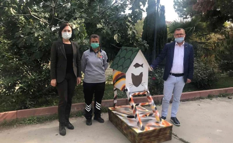 Kedi ve köpeklerin yuvaları hazır
