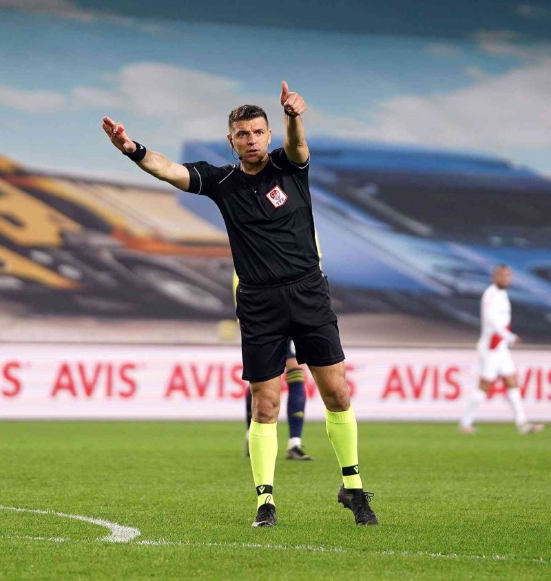 Alanyaspor - Kayserispor maçını Ümit Öztürk yönetecek
