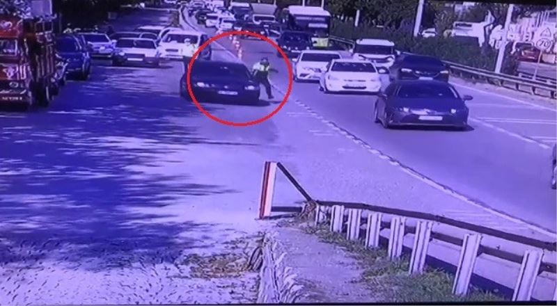 Polisi sürükleyen otomobil CHP’li başkan yardımcısının çıktı
