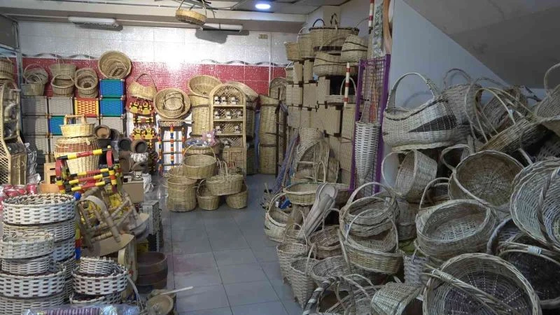 El emeği sepetler ilginin ve artık yeni ustaların yetişmemesiyle unutulmaya yüz tuttu
