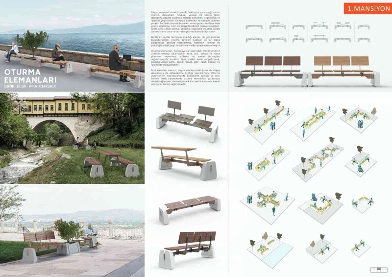 Ödüllü kent mobilyaları belirlendi
