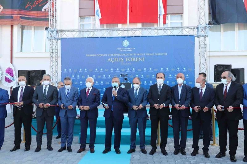 NEÜ Veteriner ve Ziraat Fakültelerinin açılışı yapıldı
