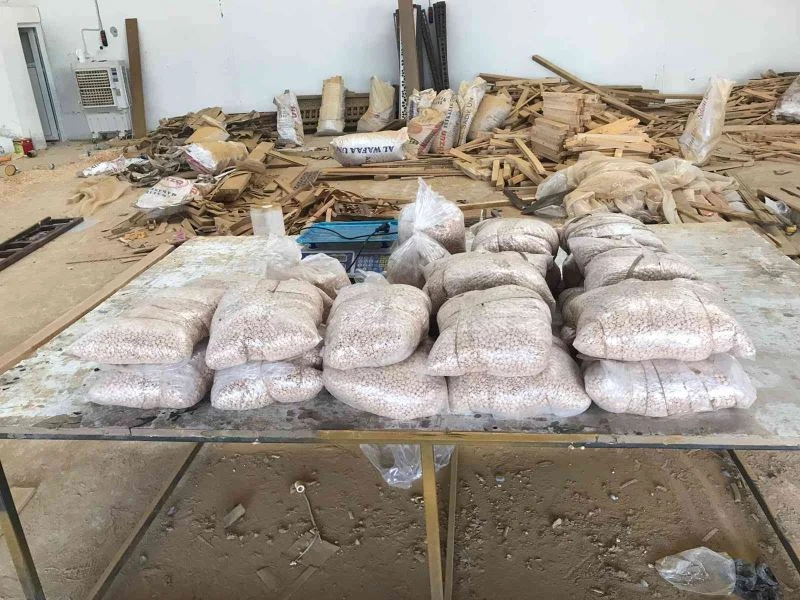 Şanlıurfa’da 590 bin uyuşturucu hap ele geçirildi
