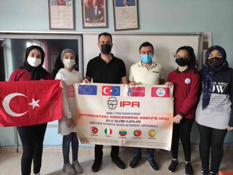 Gediz Altınkent Ortaokulu İspanya yolcusu
