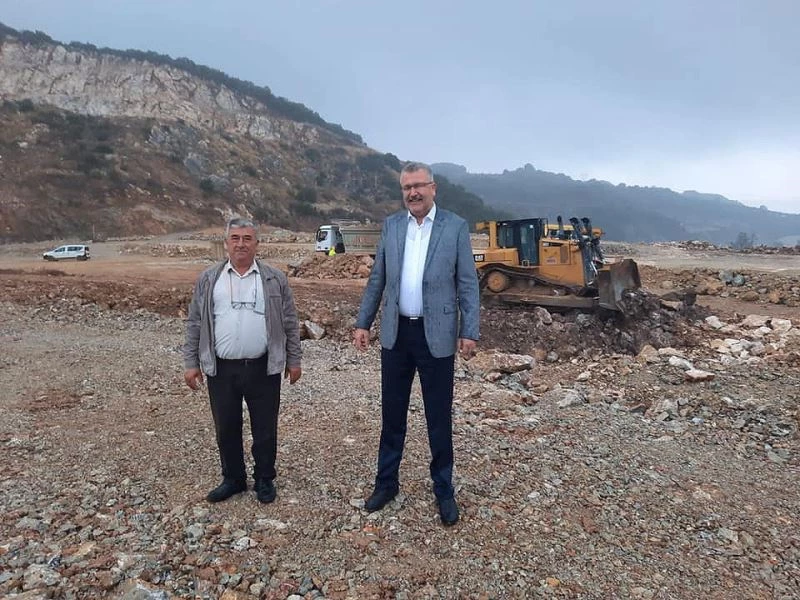 Karacabey’in geleceğine katkı sağlayacak Yeşildere Barajı gün sayıyor
