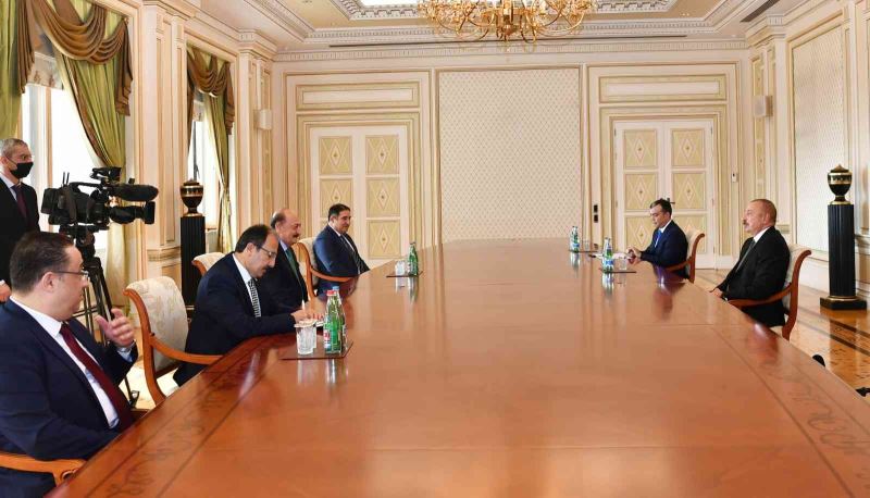 Azerbaycan Cumhurbaşkanı Aliyev, Çalışma ve Sosyal Güvenlik Bakanı Bilgin’i kabul etti
