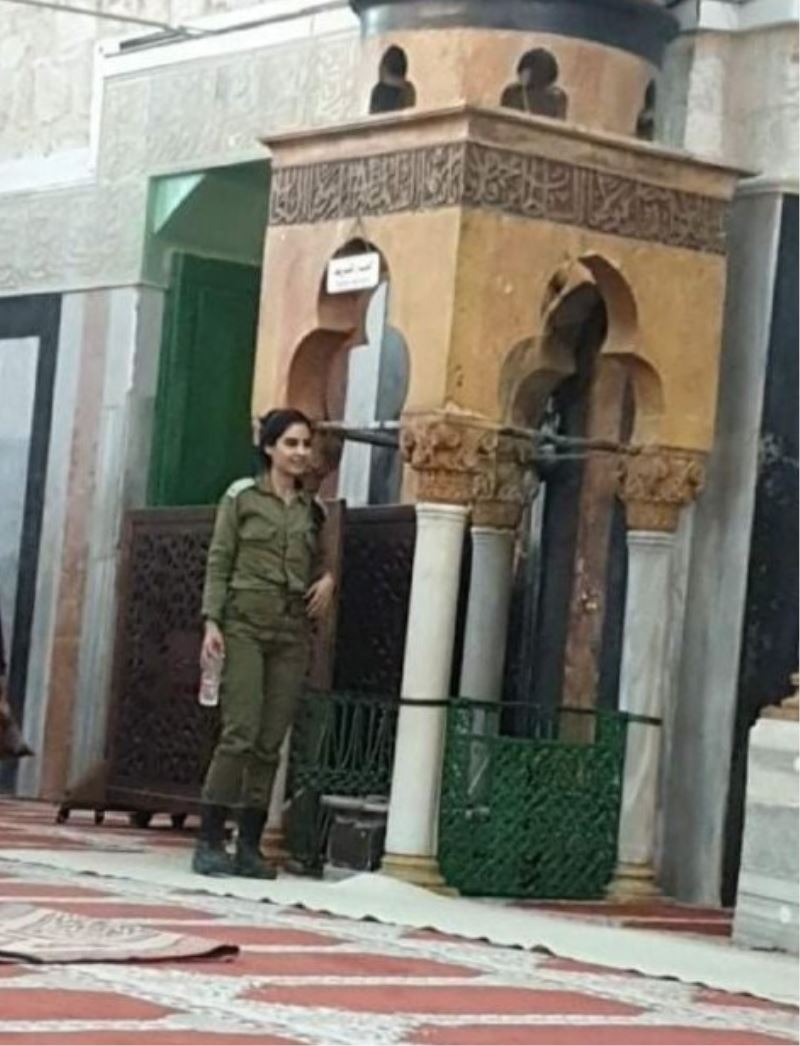 İsrail askerleri Harem-i İbrahim Camii’ne baskın düzenledi
