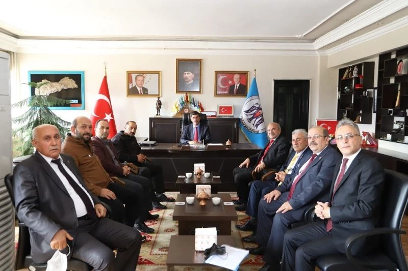 Başkan Aksun, muhtarları ağırladı
