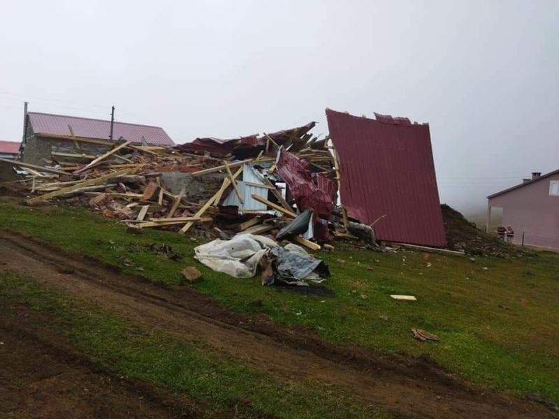 Trabzon’da yaylalarda yıkımlar yeniden başladı
