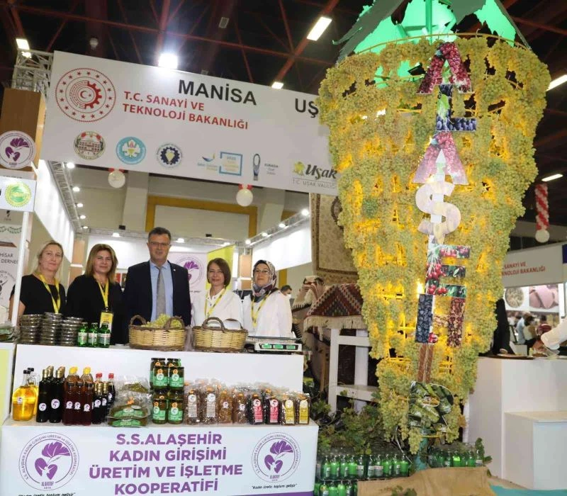 Alaşehir YÖREX Fuarında büyük ilgi görüyor
