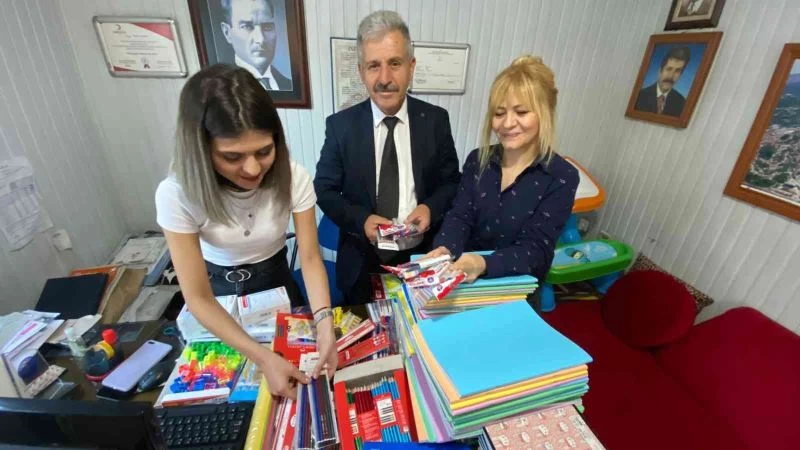 ’İyiliğe Dönüştür’dediler öğrencilerin ihtiyaçlarını karşıladılar
