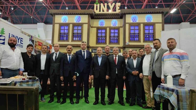 Ünye’ye özgü ürünler fuarda tanıtılıyor
