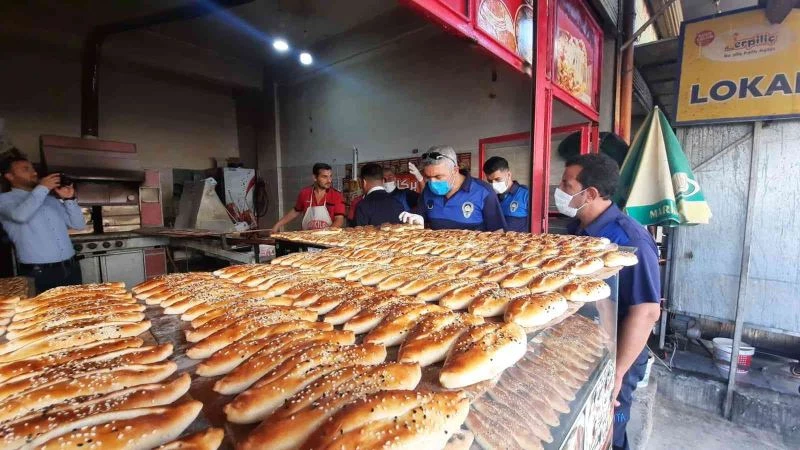 Akçakale zabıtasından fırınlara kapsamlı denetim
