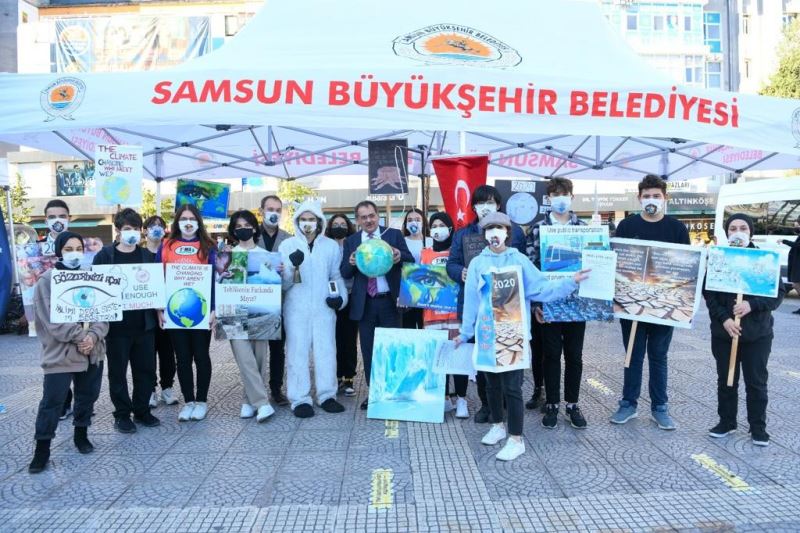 Samsun’da ’İklimi Değil Kendini Değiştir’ etkinliği
