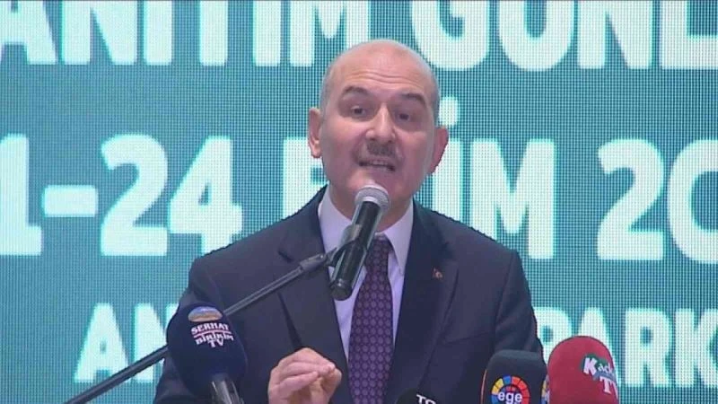 Bakan Soylu: “Türkiye 20. asrın başından itibaren çok güçlü adımlar atarak batının tuzağına düşmedi