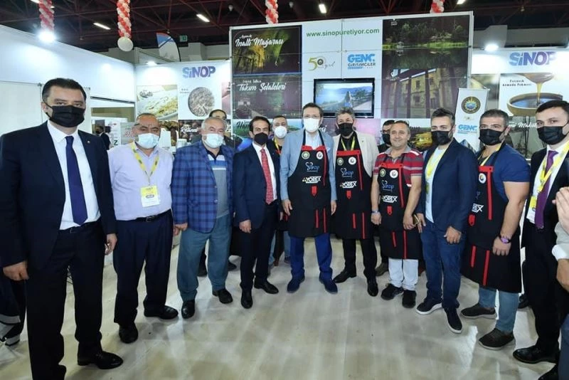 Kastamonu, Çankırı ve Sinop, YÖREX Fuarında ilgi odağı oldu
