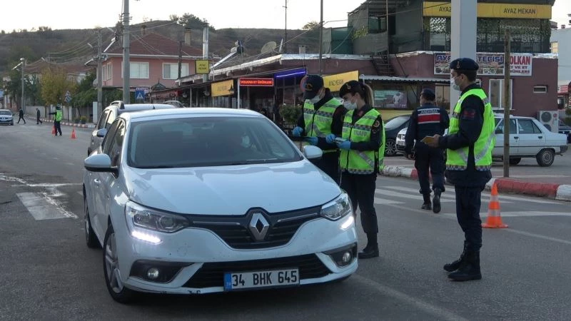 Kırklareli’nde droneli trafik denetimi

