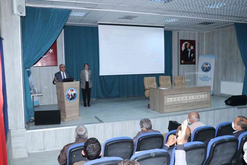 Hakkari’de Milli Eğitim Müdürlüğü çalışanlarına İSG eğitimi verildi
