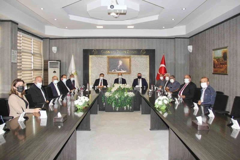 Gaziantep Emniyet Müdürü Başbuğ’dan GTB’ye ziyaret
