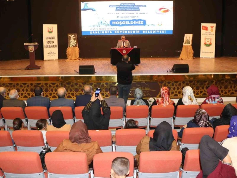 Kadınlara yönelik ‘israf ve tasarruf’ semineri
