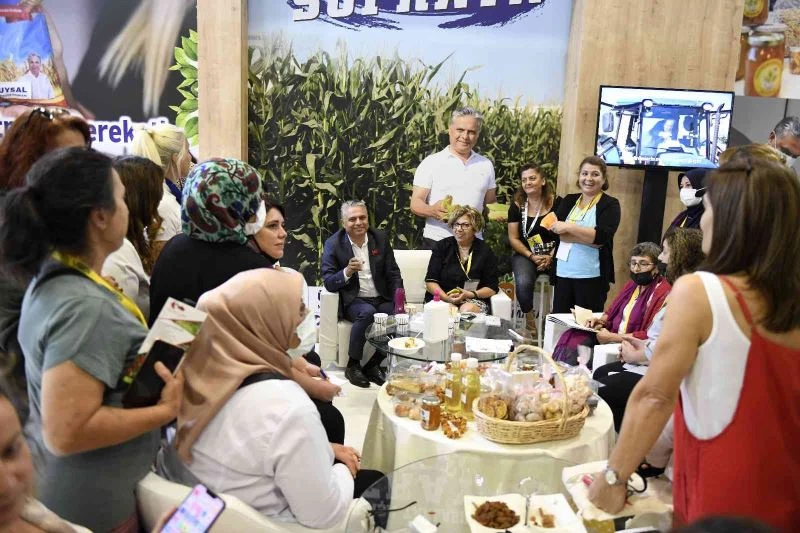 Başkan Uysal, kadın kooperatifleriyle bir araya geldi
