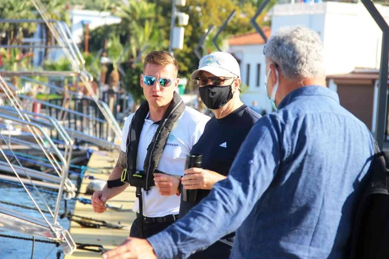 Bill Gates Bodrum Kalesini karış karış gezdi
