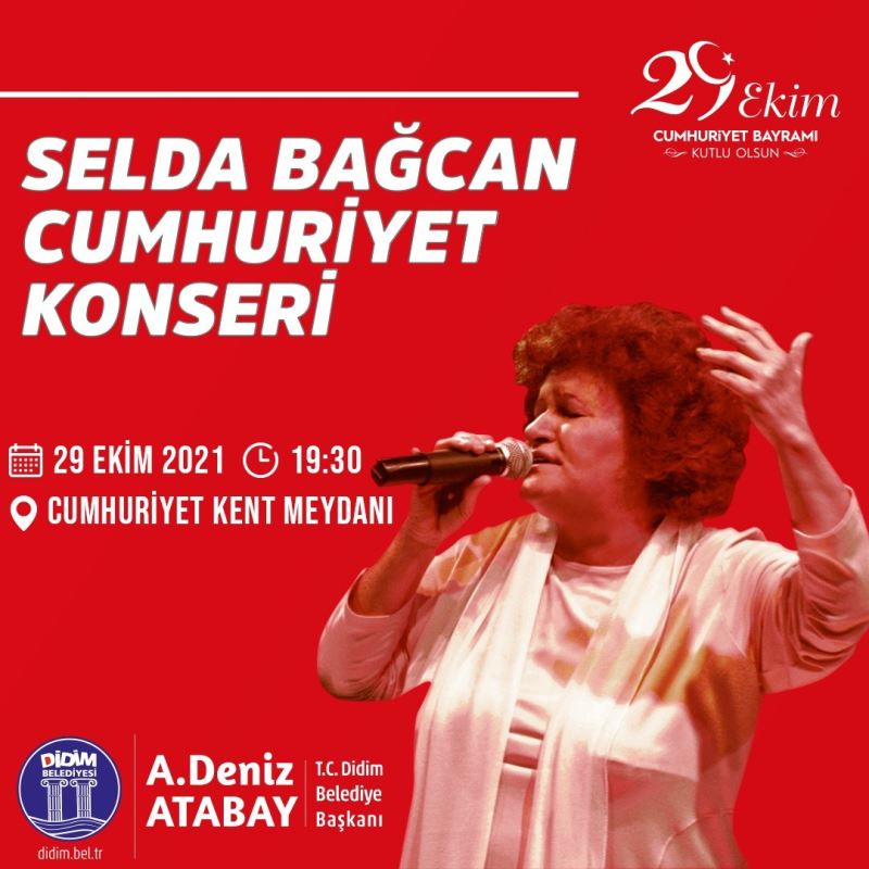 Didim’de Selda Bağcan konseri için geri sayım başladı
