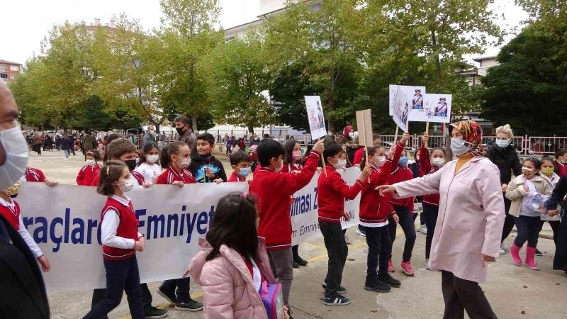 Çorum’da okul servislerinde emniyet kemeri uygulaması
