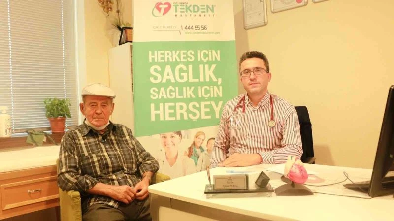 Geçirdiği felç sonrası, şah damarı darlığı tespit edildi
