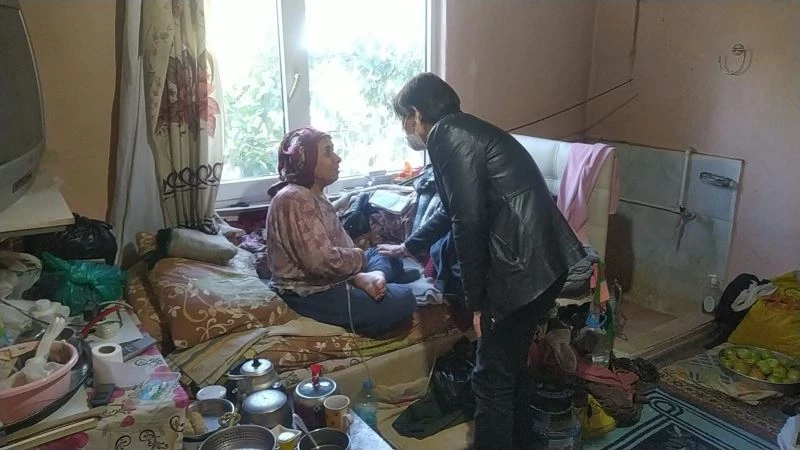 Bu ilçede yaşlı ve bakıma muhtaç vatandaşlar yalnız bırakılmıyor
