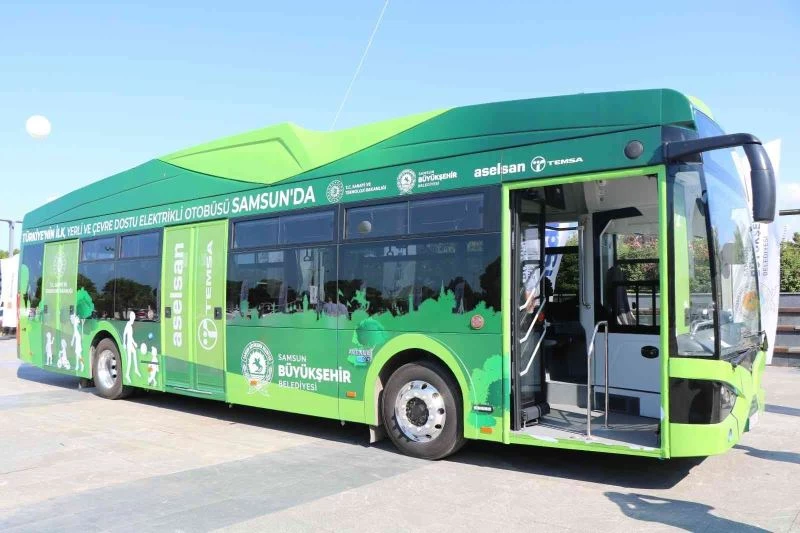 Samsun’da elektrikli otobüsler 2022’de devreye alınacak
