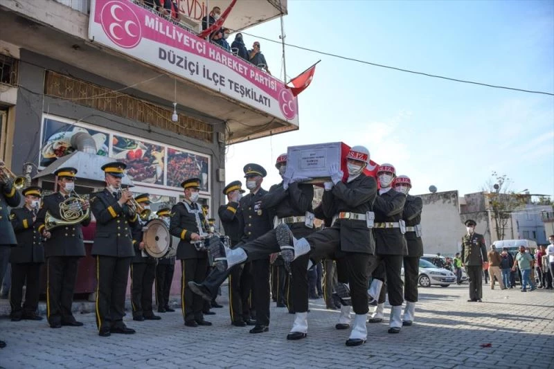 Pençe Yıldırım harekat bölgesinde şehit olan uzman çavuşun cenazesi defnedildi