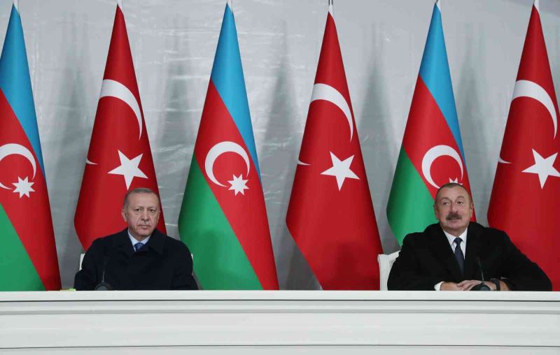Cumhurbaşkanı Aliyev: “Türk-Azerbaycan birlik ve kardeşliği dünyada önemli bir unsur haline geldi”

