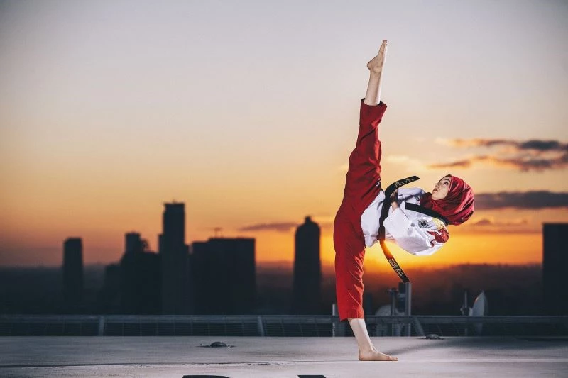 Kübra Dağlı, Türkiye Şampiyonu olmak için podyuma çıkıyor
